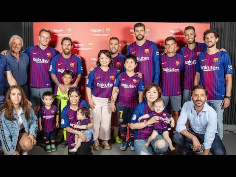 [RNN] Rakuten Mamawari & FC Barcelona Make Dreams Come True - YouTube